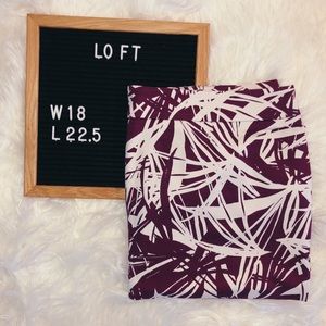 LOFT EUC Pencil Skirt